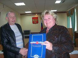Вручение «Почетной грамоты Избирательной комиссии Ростовской области»  лучшим председателям УИК