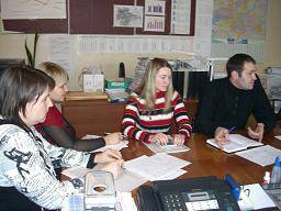 Слушатели  областной школы подготовки молодых организаторов выборов Кашарского района